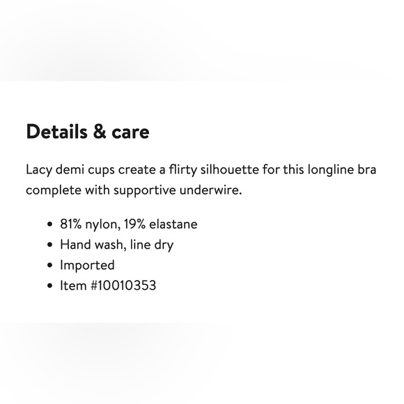 Free People Sorento Demi Longline Underwire Bra in Black - Picture 10 of 15